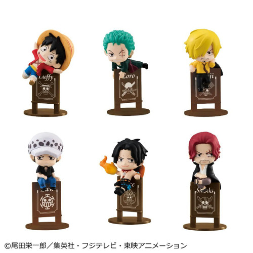 One Piece Ochatomo Pirates Party 2-Inch Box of 8 Mini Figures Repeat (Pre-Order ships January)、ToyWiz、kayou