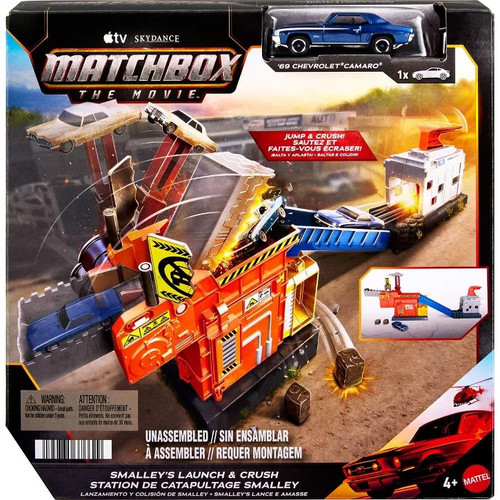 Matchbox: The Movie Smalley's Launch & Crush Playset、ToyWiz、kayou