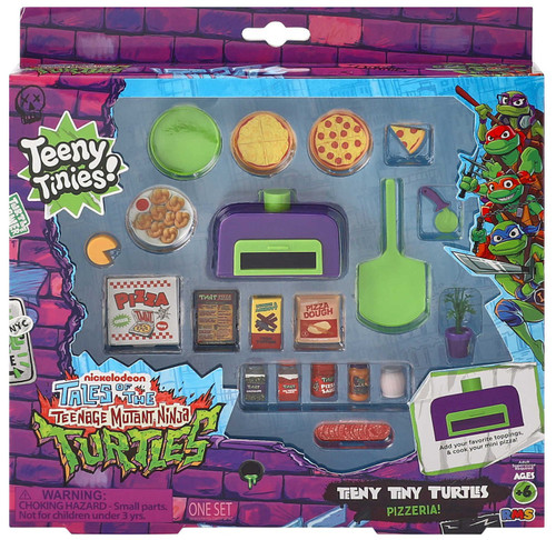 Teenage Mutant Ninja Turtles Tales of the TMNT Teeny Tinies! Pizzeria! Playset、ToyWiz、kayou