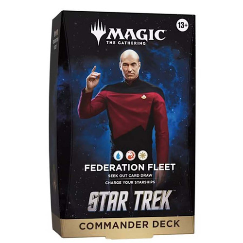 MtG Star Trek Federation Fleet Commander Deck 100 Cards (Pre-Order ships November)、ToyWiz、kayou