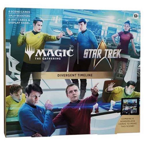 Magic The Gathering Star Trek Divergent Timelines Scene Box 6 Foil