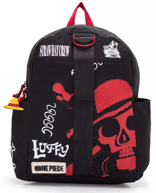 One Piece Straw Hat Hardware 16-Inch Backpack、ToyWiz、kayou