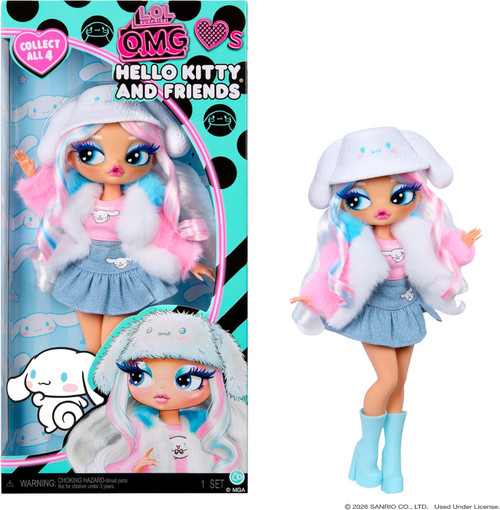 LOL Surprise Hello Kitty & Friends OMG Cinnamoroll Fashion Doll、ToyWiz、kayou