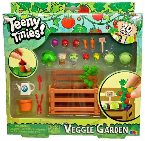 Teeny Tinies! Teeny Veggie Garden Playset 20 Pieces、ToyWiz、kayou