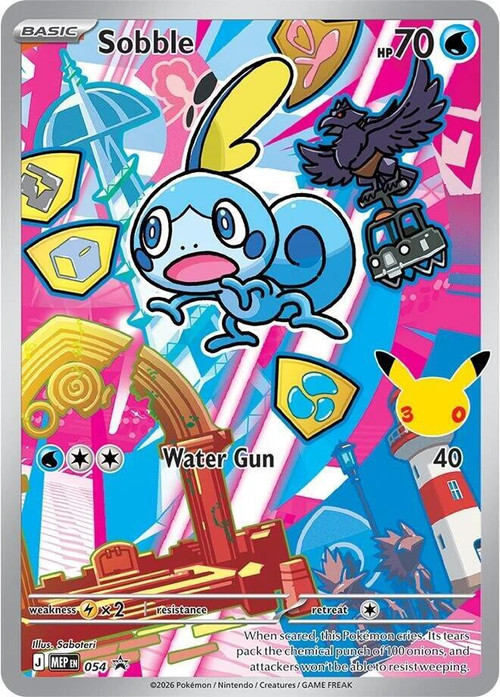 Pokemon Trading Card Game Mega Evolution Promo Promo Sobble MEP054、ToyWiz、kayou
