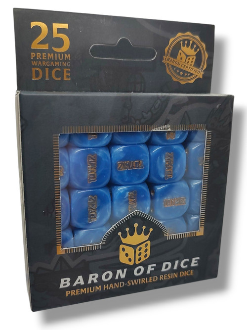 Baron Of Dice 6-Sided d6 Custom Toywiz Dice Dice Pack 25-Count Rounded、ToyWiz、kayou
