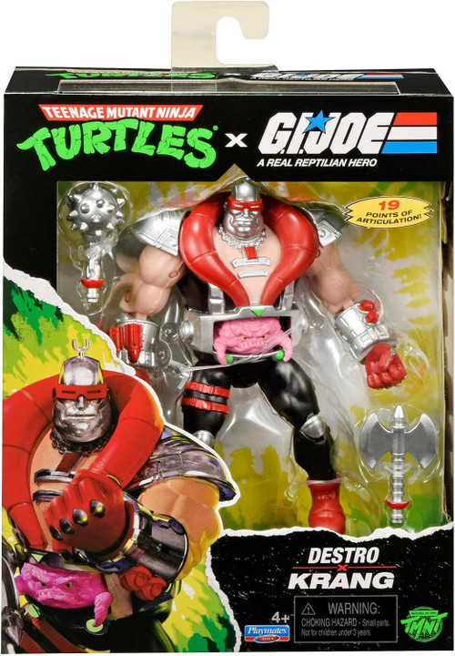 Teenage Mutant Ninja Turtles x GI Joe Destro x Krang Action Figure、ToyWiz、kayou