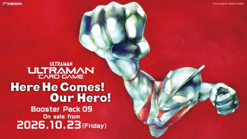 Ultraman Card Game Here He Comes! Our Hero! Booster Box BP09 24 Packs (Pre-Order ships October)、ToyWiz、kayou