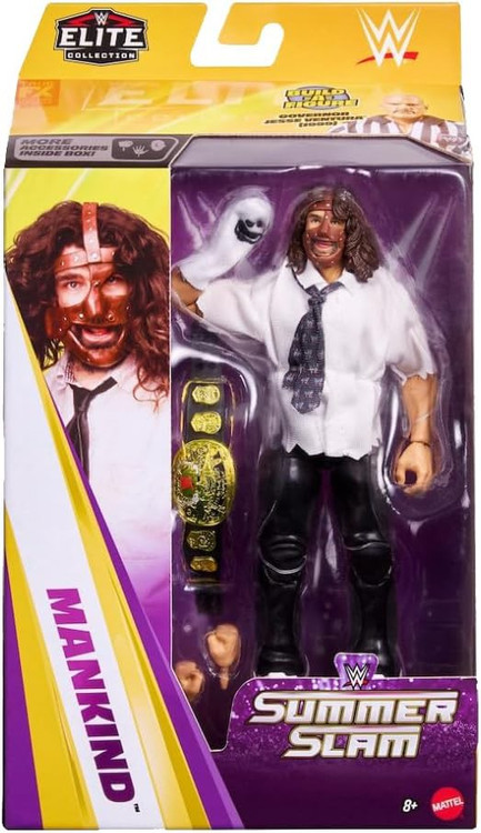 WWE Wrestling Elite Collection Summer Slam Mankind Action Figure Build Governor Jesse Ventura, Summer Slam 1999、ToyWiz、kayou