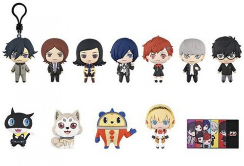 3D Figural Foam Bag Clip Persona 30th Anniversary Series 3 2-Inch Mystery Pack 1 RANDOM Figure、ToyWiz、kayou