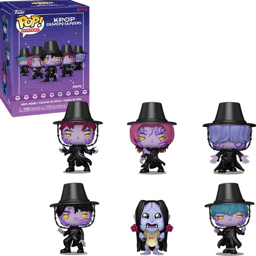 Funko KPop Demon Hunters POP! Mystery Vinyl Figure 4-Inch Mystery Pack 1 RANDOM Figure (Pre-Order ships September)、ToyWiz、kayou