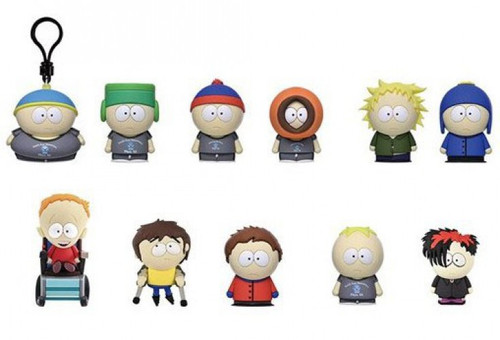 3D Figural Foam Bag Clip South Park Series 3 Mystery Pack 1 RANDOM Figure、ToyWiz、kayou