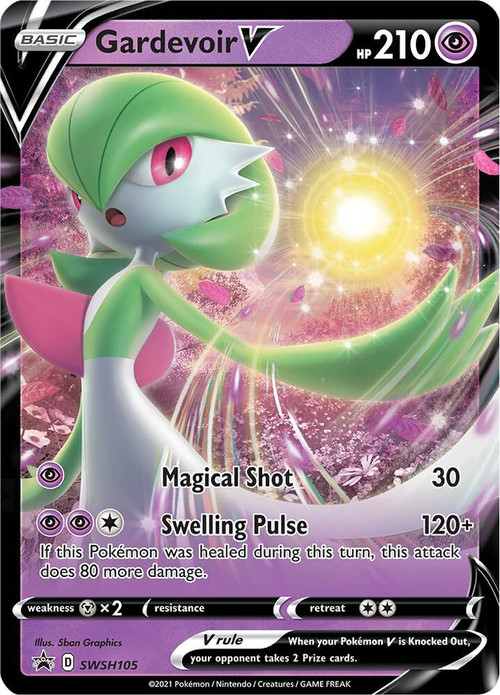 Pokemon Trading Card Game Sword & Shield Promo Gardevoir V SWSH105、ToyWiz、kayou