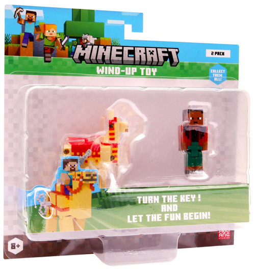 Minecraft Llama & Noor 2-Inch Wind-Up Toy、ToyWiz、kayou