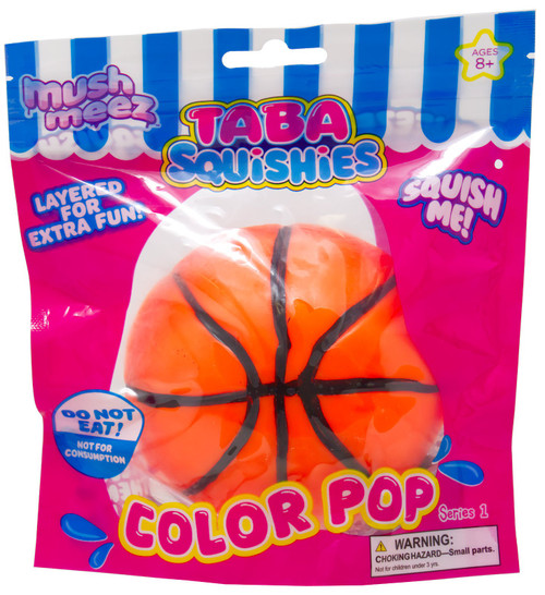 MushMeez Taba Squishies Color Pop Basketball Squeeze Toy、ToyWiz、kayou