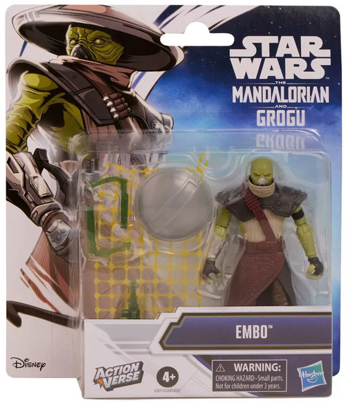 Star Wars The Mandalorian & Grogu Actionverse Embo Action Figure、ToyWiz、kayou