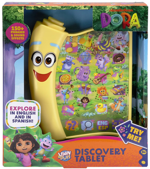 Dora the Explorer Learn & Play Discovery Tablet 150+ Phrases & Sounds!、ToyWiz、kayou