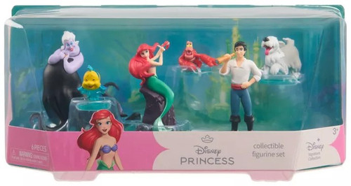 Disney The Little Mermaid Exclusive 6-Piece PVC Figure Set、ToyWiz、kayou