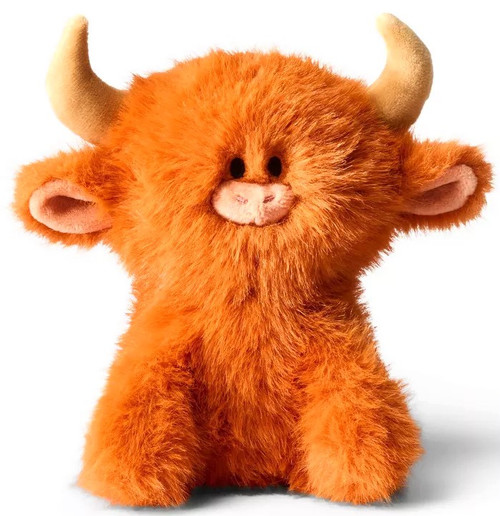 GiggleScape Fluffy Cow 6-Inch Plush、ToyWiz、kayou