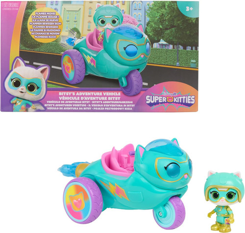 Disney Junior SuperKitties Bitsy's Adventure Vehicle、ToyWiz、kayou