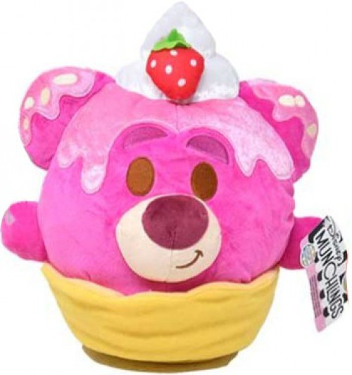 Disney Munchlings Global Gourmet Strawberry Shortcake Sundae Lotso 10-Inch Scented Plush、ToyWiz、kayou