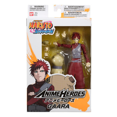 Naruto Shippuden Anime Heroes Gaara Action Figure、ToyWiz、kayou