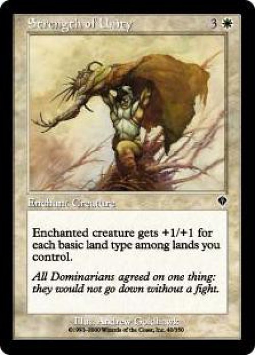 MtG Invasion Common Strength of Unity #40、ToyWiz、kayou