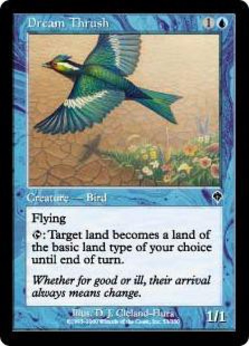 MtG Invasion Common Dream Thrush #53、ToyWiz、kayou