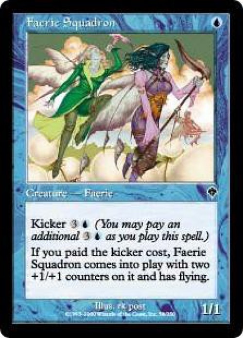 MtG Invasion Common Faerie Squadron #58、ToyWiz、kayou