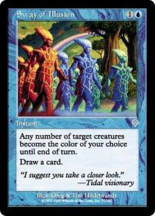 MtG Invasion Uncommon Sway of Illusion #77、ToyWiz、kayou