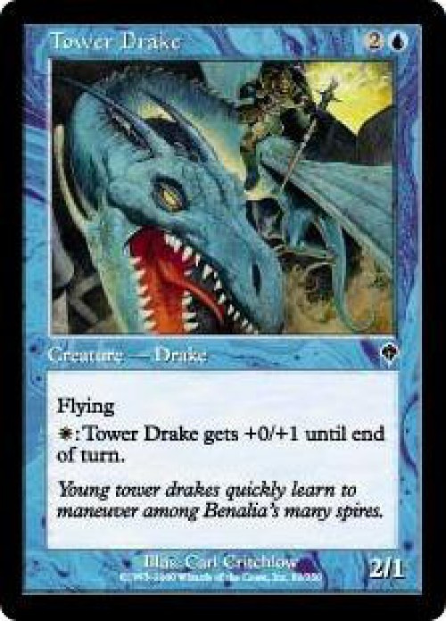 MtG Invasion Common Tower Drake #82、ToyWiz、kayou