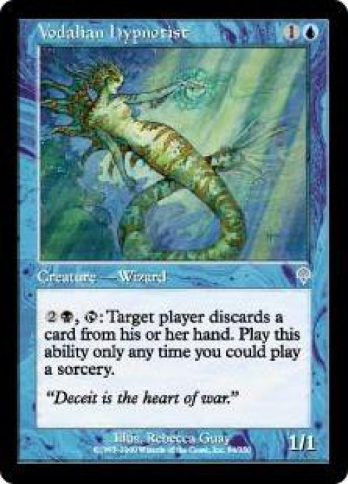 MtG Invasion Uncommon Vodalian Hypnotist #84、ToyWiz、kayou
