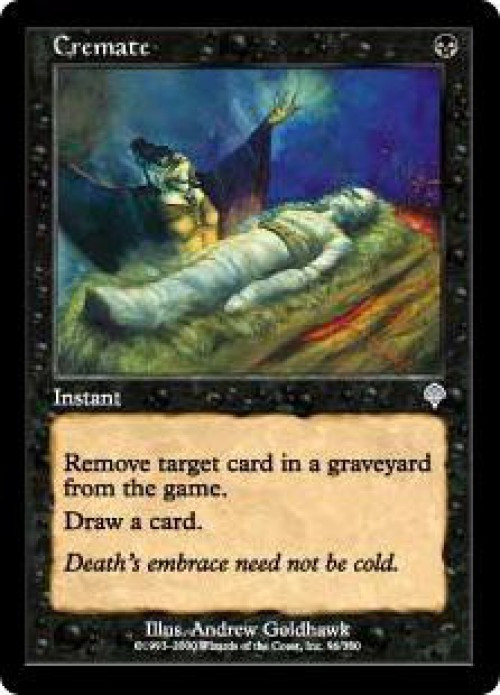 MtG Invasion Uncommon Cremate #96、ToyWiz、kayou