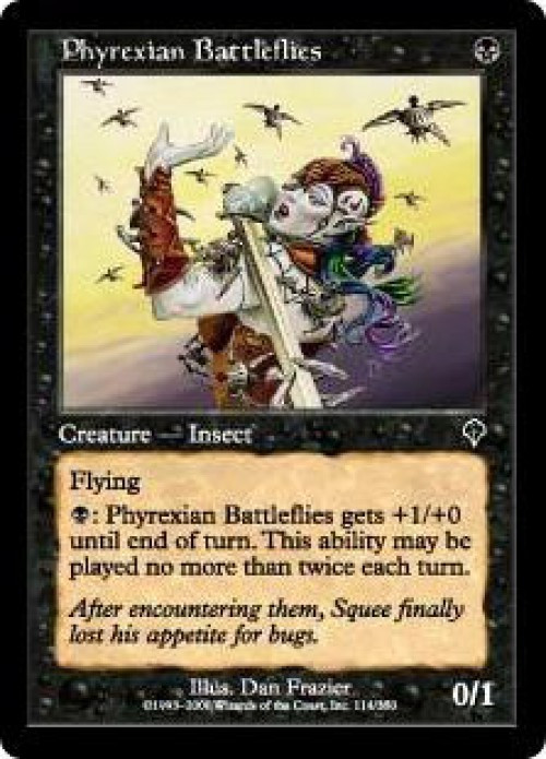 MtG Invasion Common Phyrexian Battleflies #114、ToyWiz、kayou