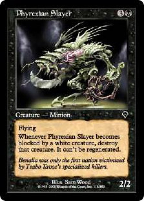 MtG Invasion Common Phyrexian Slayer #118、ToyWiz、kayou