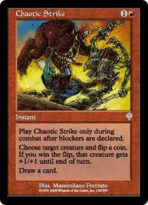 MtG Invasion Uncommon Chaotic Strike #140、ToyWiz、kayou