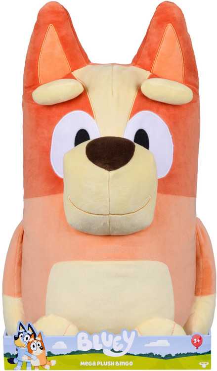 Bluey Bingo 24-Inch MEGA Plush、ToyWiz、kayou