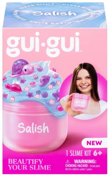 Gui-Gui by Salish Slime PINK Clear Pack The Most Beautiful Slime Ever!、ToyWiz、kayou