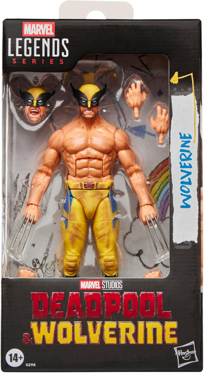 Deadpool & Wolverine Marvel Legends Wolverine Exclusive Action Figure Shirtless、ToyWiz、kayou
