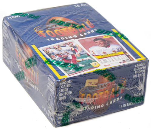NFL Fleer 1992 Football Trading Card HOBBY Box 36 Packs、ToyWiz、kayou