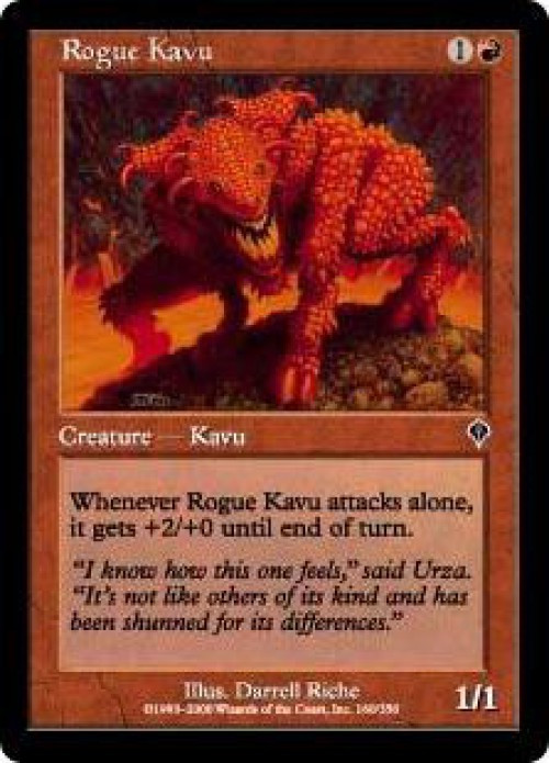 MtG Invasion Common Rogue Kavu #160、ToyWiz、kayou