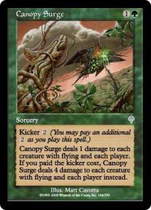 MtG Invasion Uncommon Canopy Surge #184、ToyWiz、kayou