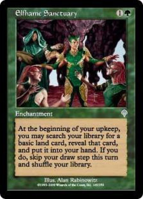 MtG Invasion Uncommon Elfhame Sanctuary #185、ToyWiz、kayou