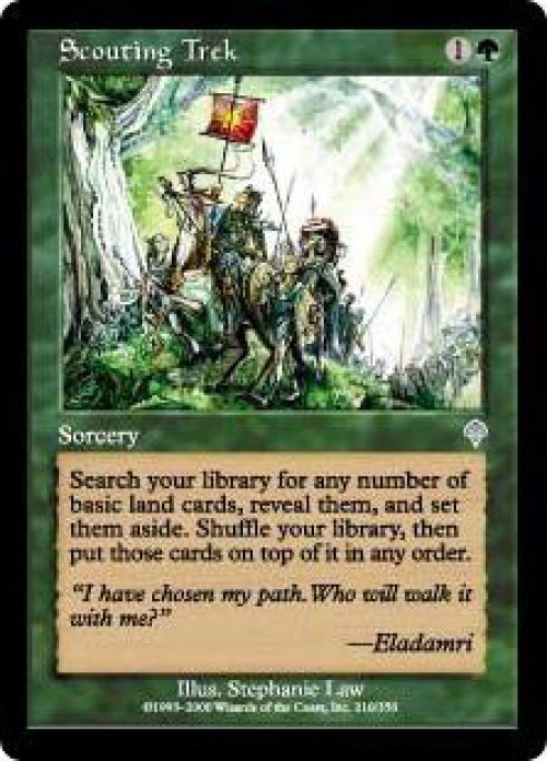 MtG Invasion Uncommon Scouting Trek #210、ToyWiz、kayou