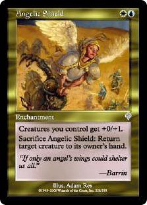 MtG Invasion Uncommon Angelic Shield #228、ToyWiz、kayou
