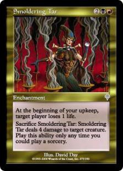 MtG Invasion Uncommon Smoldering Tar #275、ToyWiz、kayou