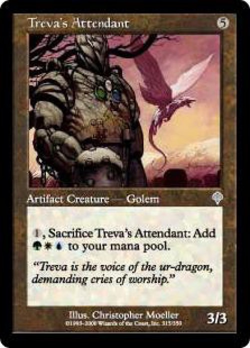 MtG Invasion Uncommon Treva's Attendant #315、ToyWiz、kayou