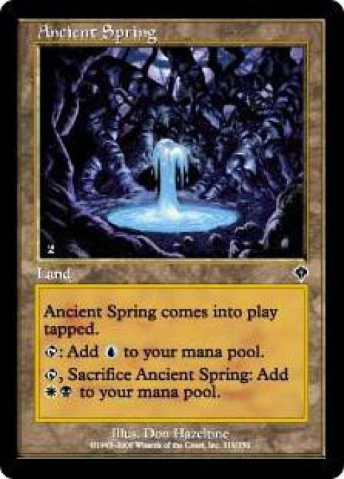 MtG Invasion Common Ancient Spring #319、ToyWiz、kayou