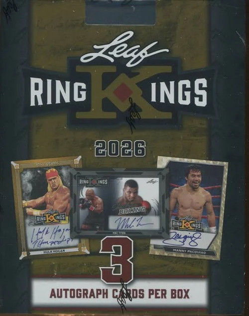 Leaf 2026 Ring Kings Trading Card JUMBO Box、ToyWiz、kayou