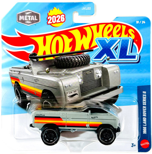 Hot Wheels XL 1966 Land Rover Series II Die Cast Car、ToyWiz、kayou